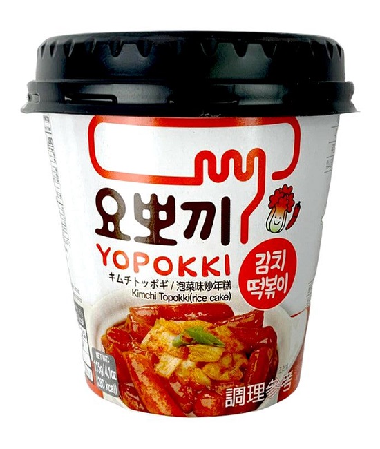 Gnocchi coreani istantanei al Kimchi - Yopokki 115g.